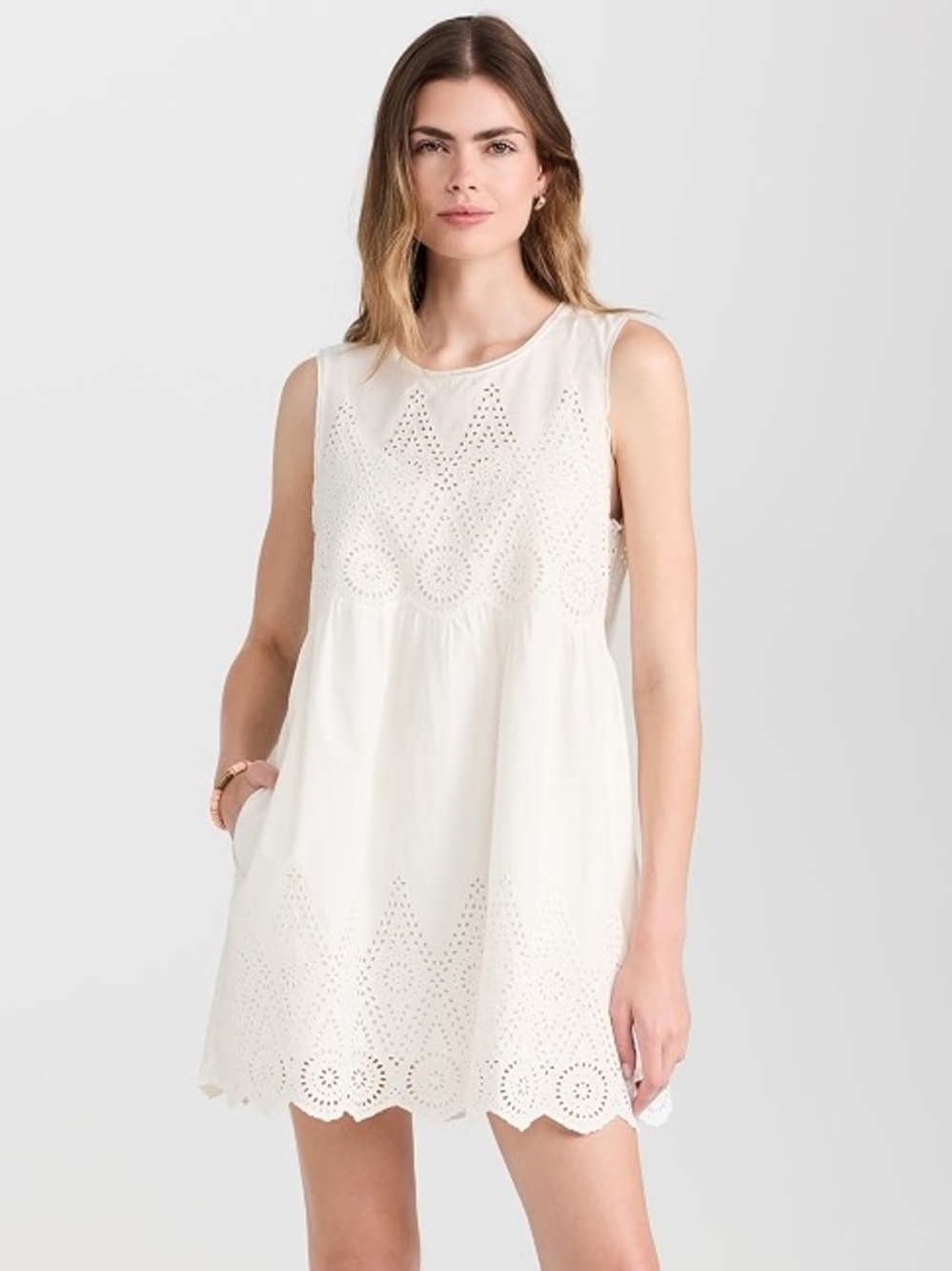 POSSE Louisa Eyelet Dress